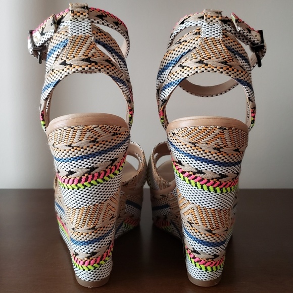 NWOB Gianni Bini wedge sandals - Picture 4 of 8